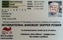 IYT International Bareboat Skipper Power