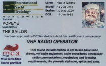 IYT VHF Radio Operator